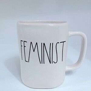 Rae Dunn Ceramic Feminist Mug